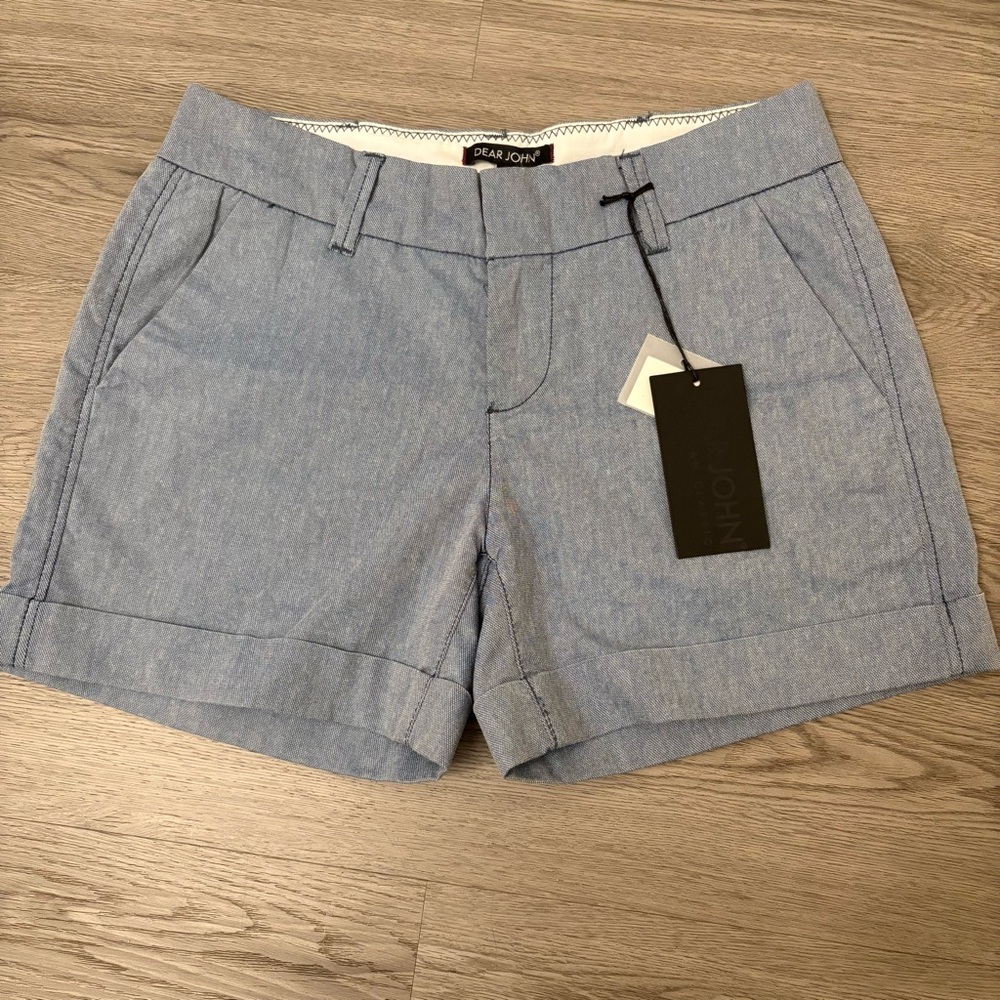 Dear John Light Blue Women's Shorts